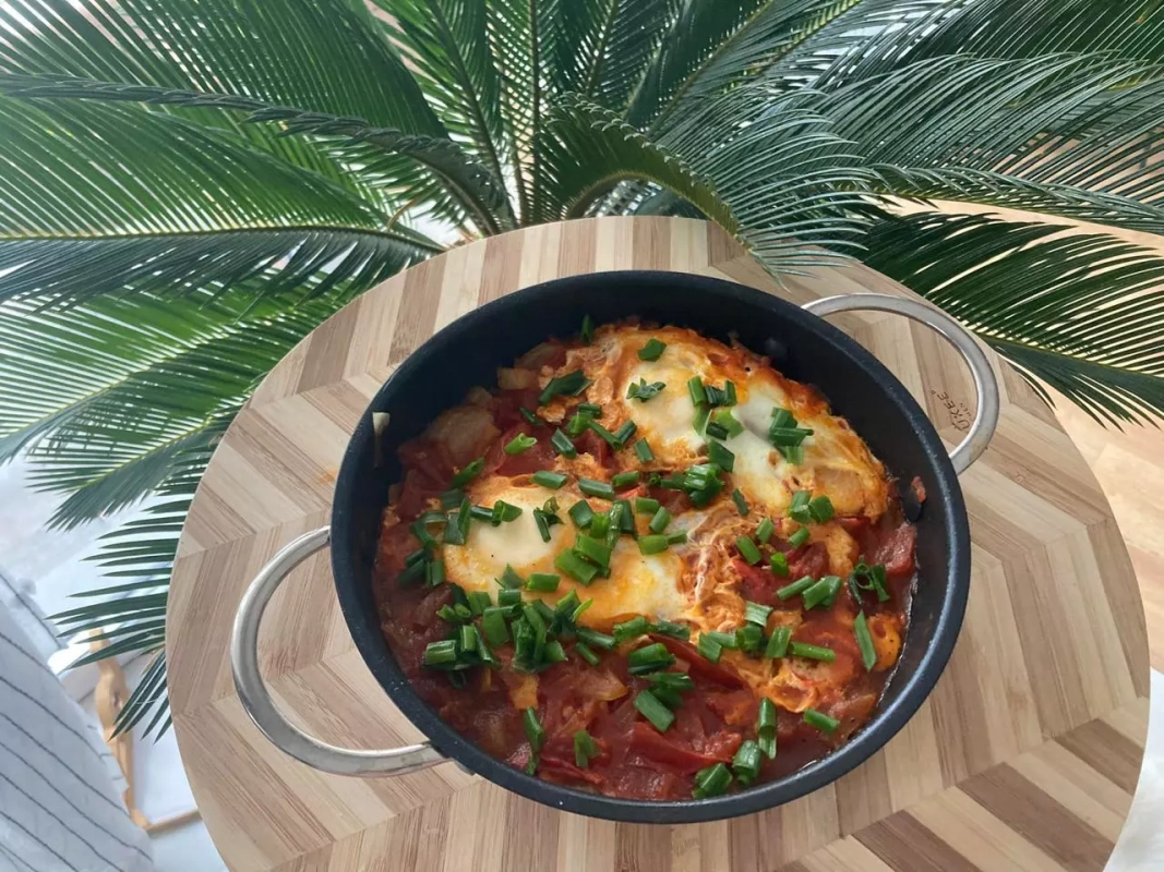 Przepis na szakszukę, dietetyk